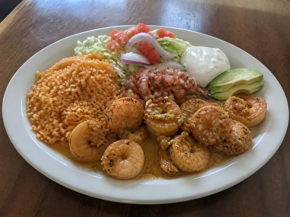 Camarones al Mojo de Ajo