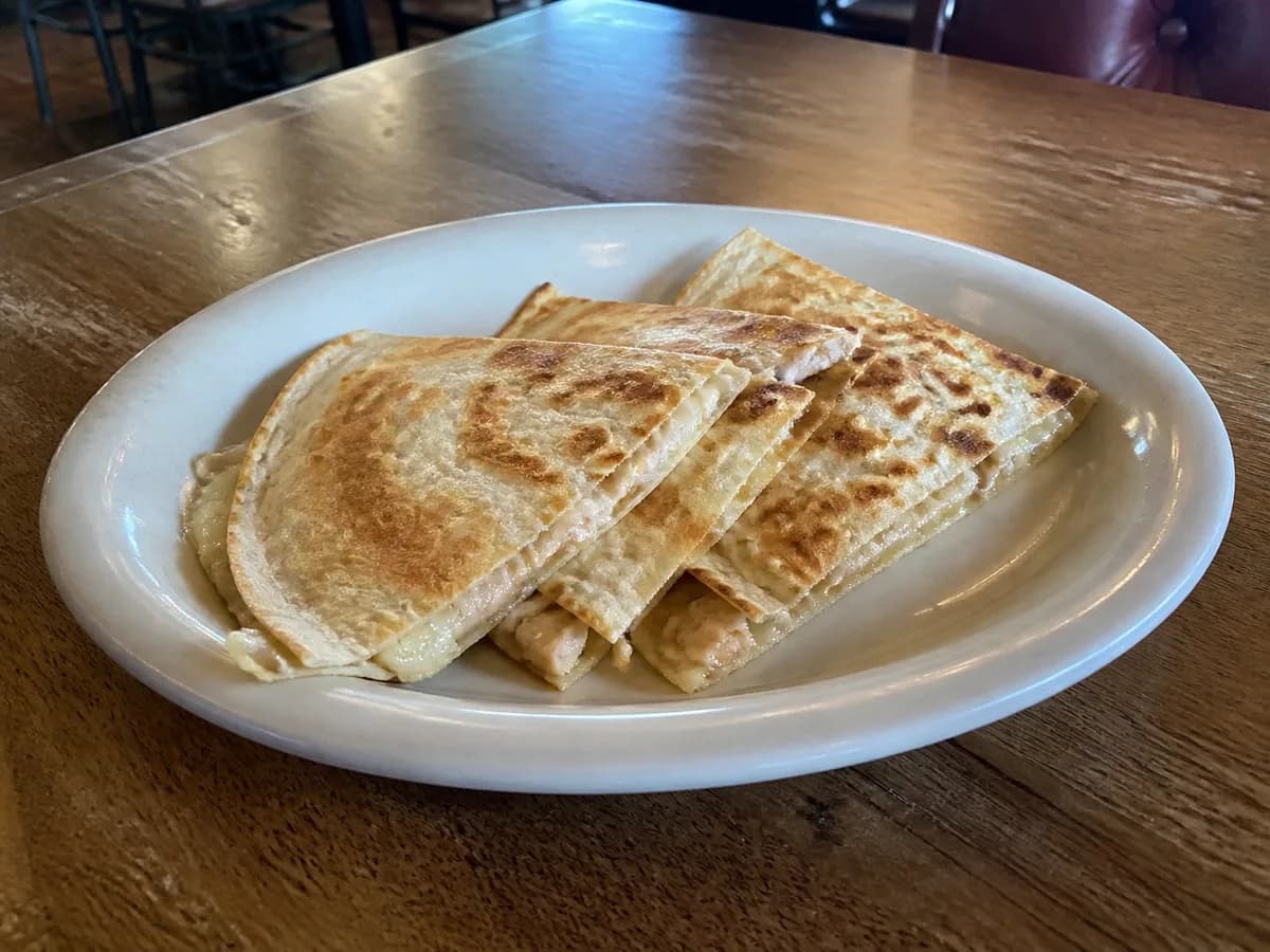 Cheese & Chicken Quesadilla