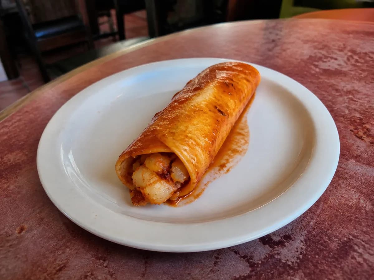 Potato Enchilada