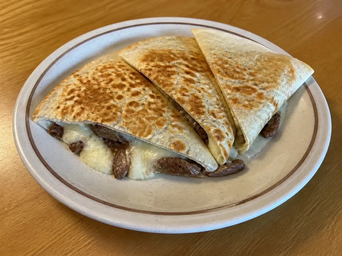 Grilled Steak Quesadilla