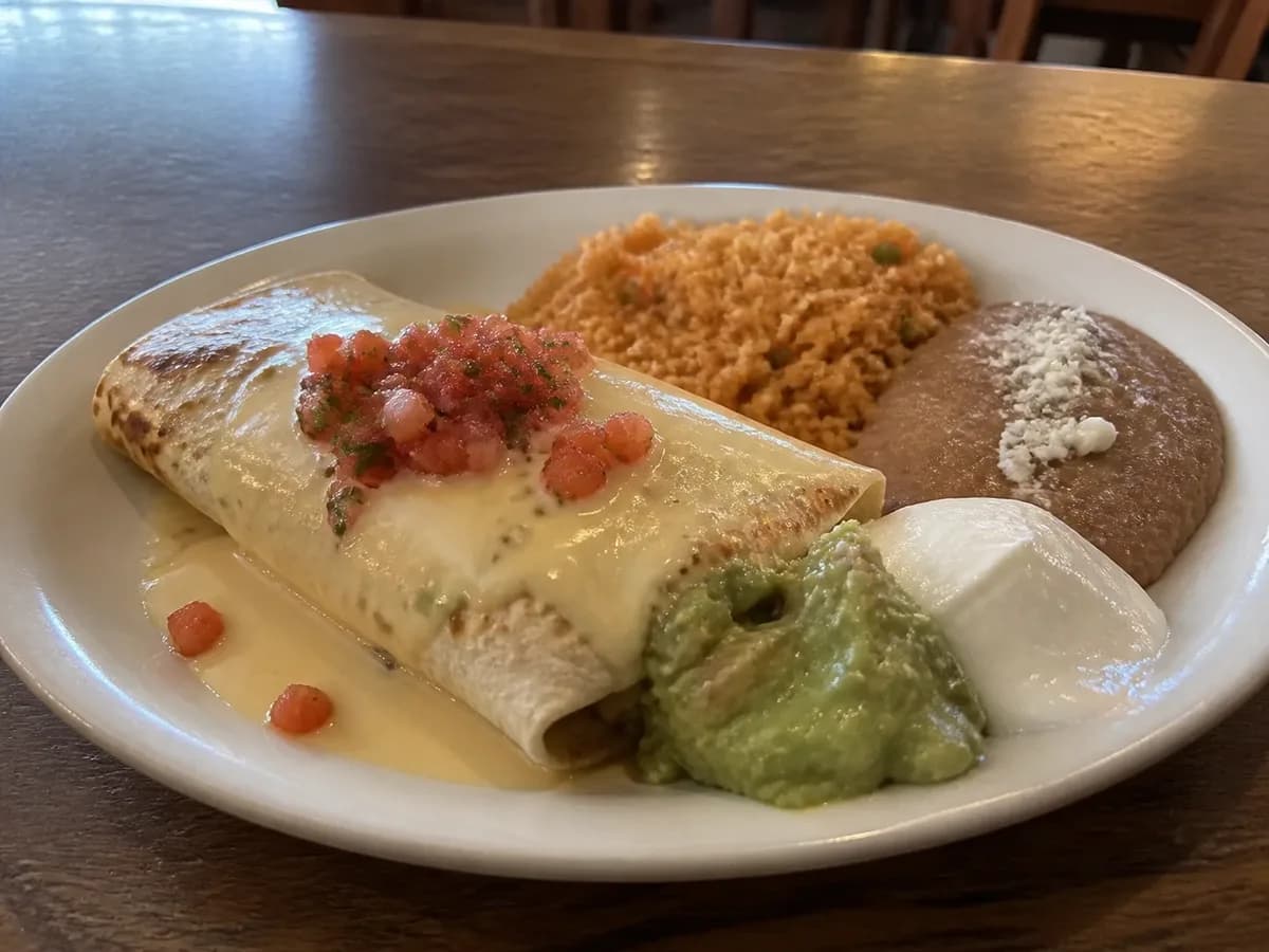 Burrito Guacamole