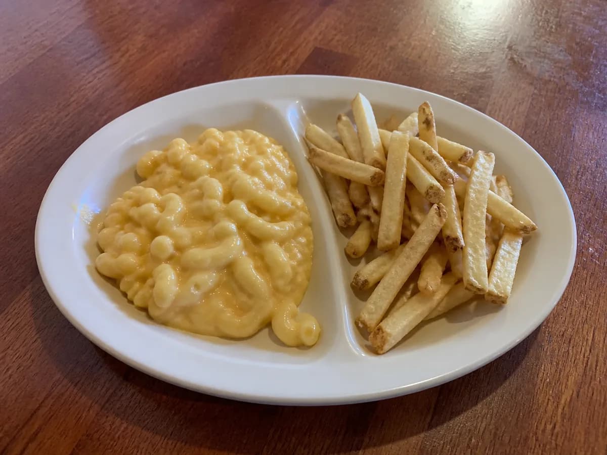 Mac and Cheese with Fries