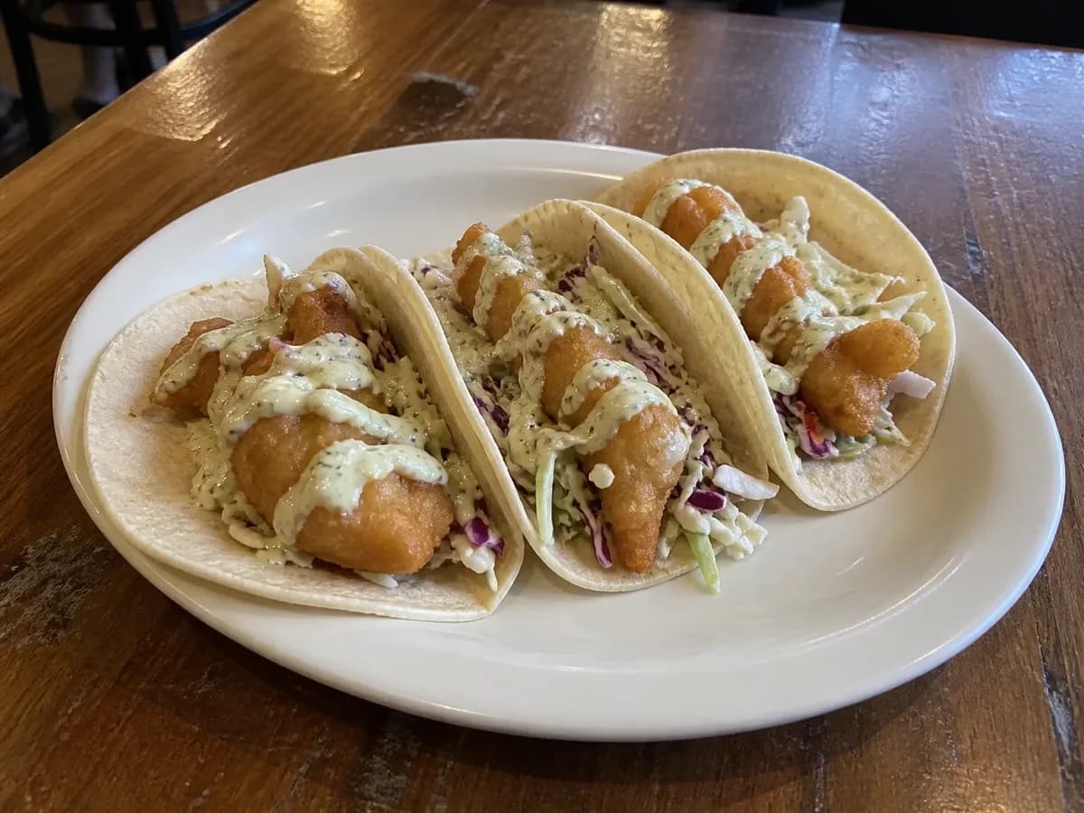 3 Baja Fish Tacos