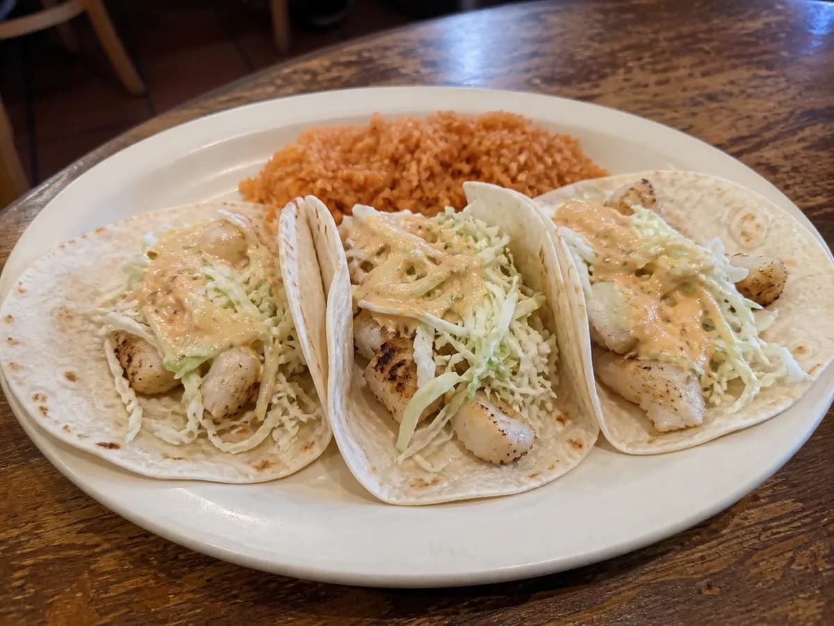 3 California Fish Tacos