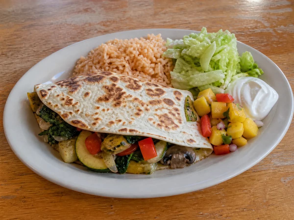 Quesadilla Vegetariana
